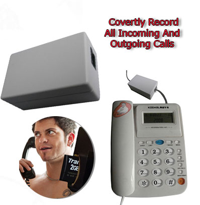 Spy Super Mini Telephone Recorder